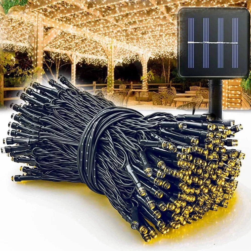 Outdoor Power For Xmas Lights - Luzes de corda de fadas movidas
