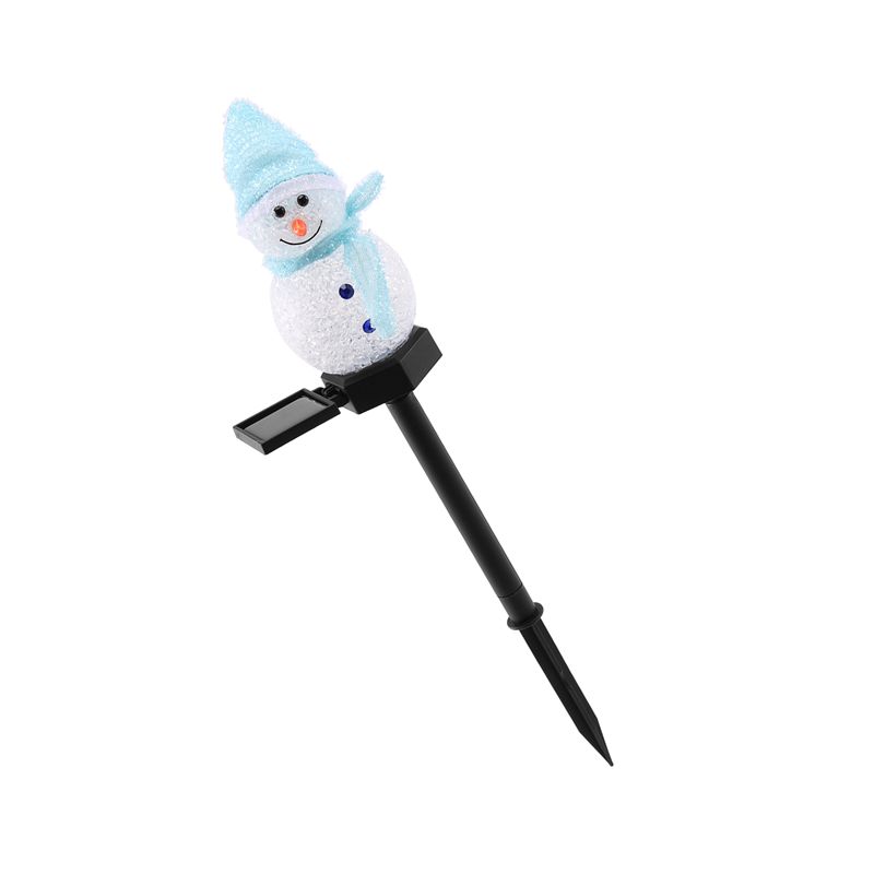 Outdoor Power For Xmas Lights - Luzes Solares AT29-Snowman, Decoração de Natal