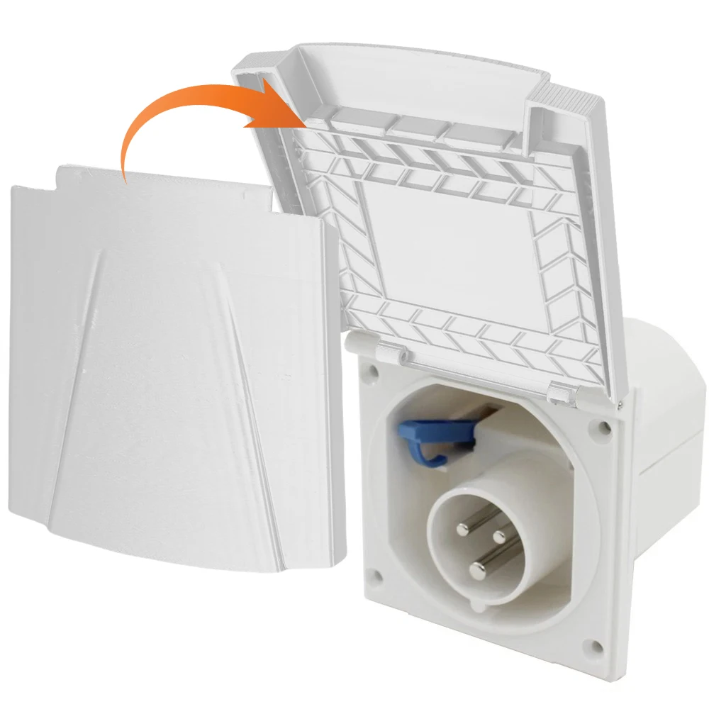 Outdoor Power Point Cover - Motorhome elétrico gancho acima do soquete