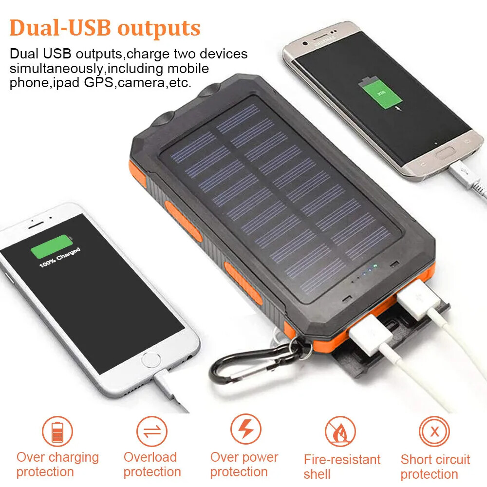 Xiaomi Outdoor Power Supply - Banco de energia solar 200000mah, à
