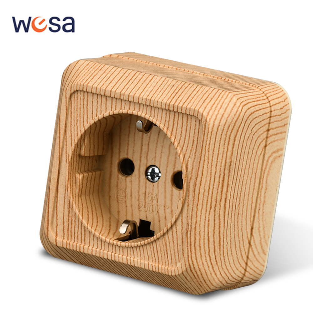 Outdoor Power Plus - Wesa tomada de superfície de parede