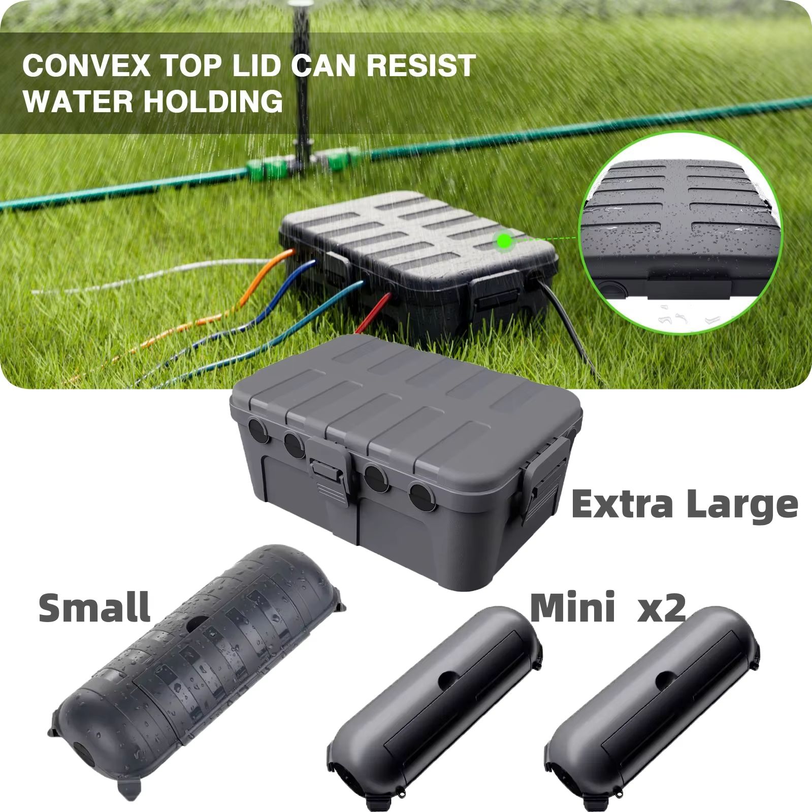 Outdoor Power Point Cover - Caixas Elétricas Externas Grandes à Prova