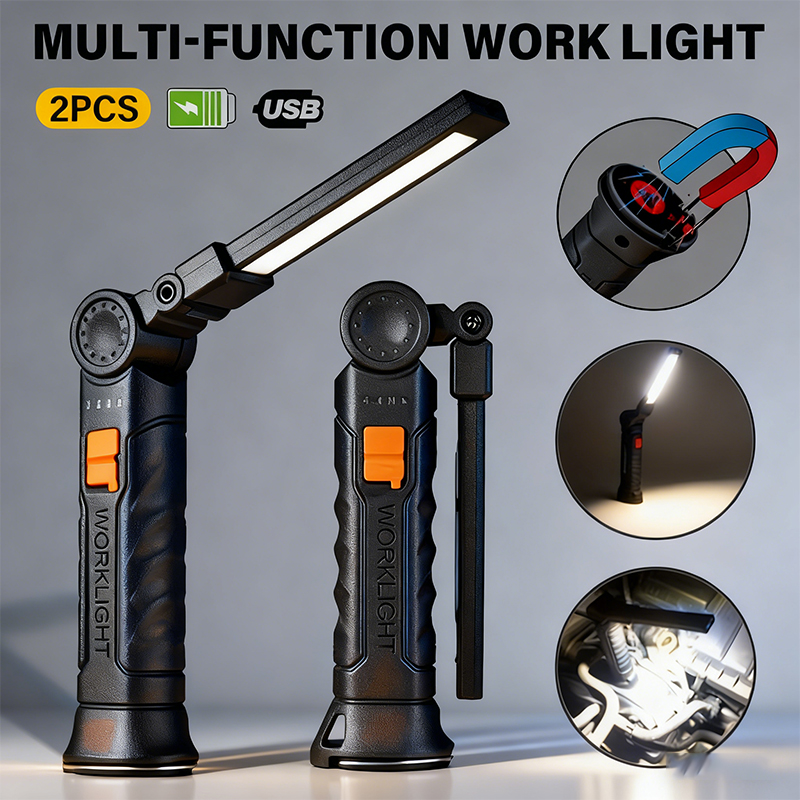 Outdoor Power Usb - Lanterna led cob portátil usb recarregável