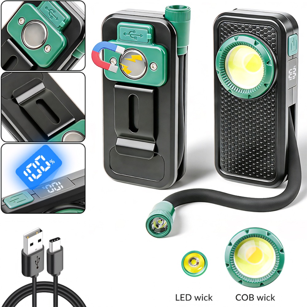 Outdoor Power Usb - Nova Lanterna de Trabalho Magnética com