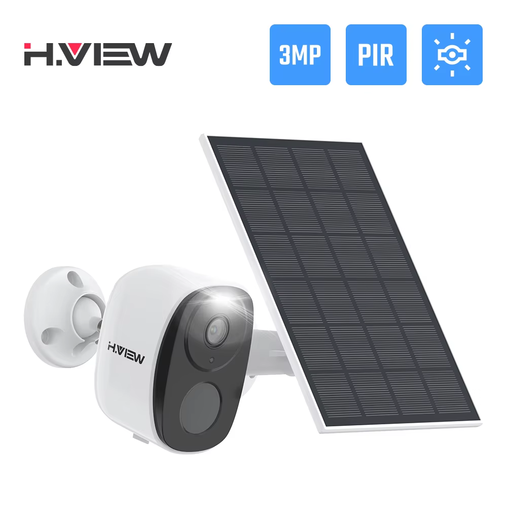 Outdoor Power Plus - H.VIEW PIR Câmera alimentada por bateria