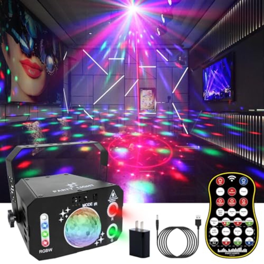 Outdoor Power For Xmas Lights - Luzes de Bola de Discoteca com