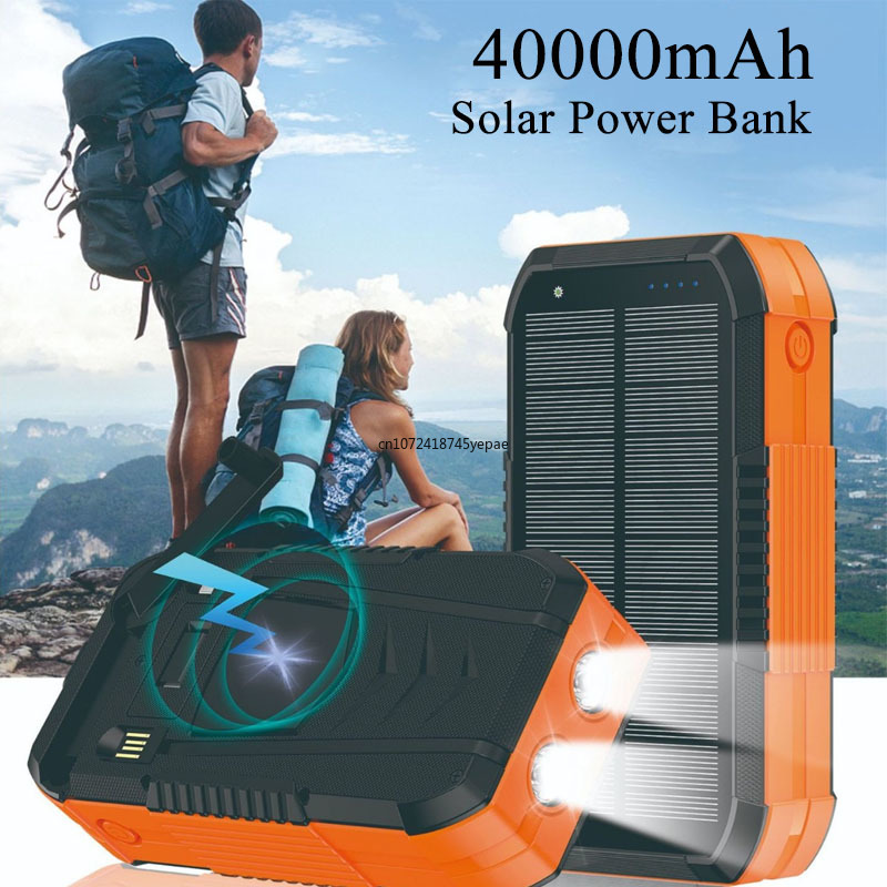 Xiaomi Outdoor Power Supply - Power Bank Solar de 40000mAh com