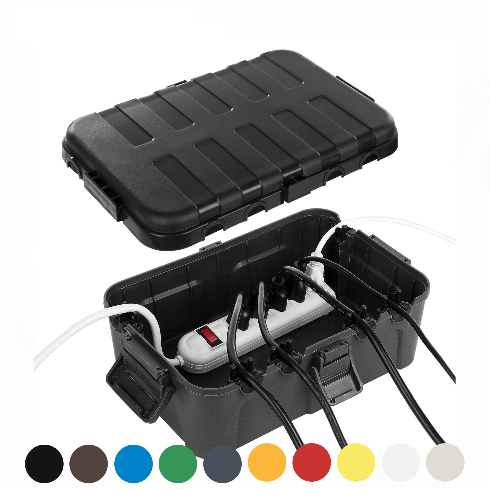 Outdoor Power Point Cover - Caixa elétrica externa extra grande, capa