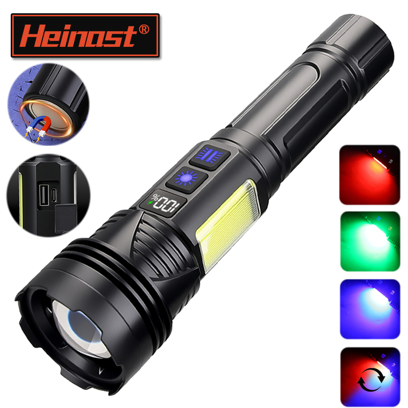 Outdoor Power Usb - Lanterna LED Portátil Poderosa, Recarregável via