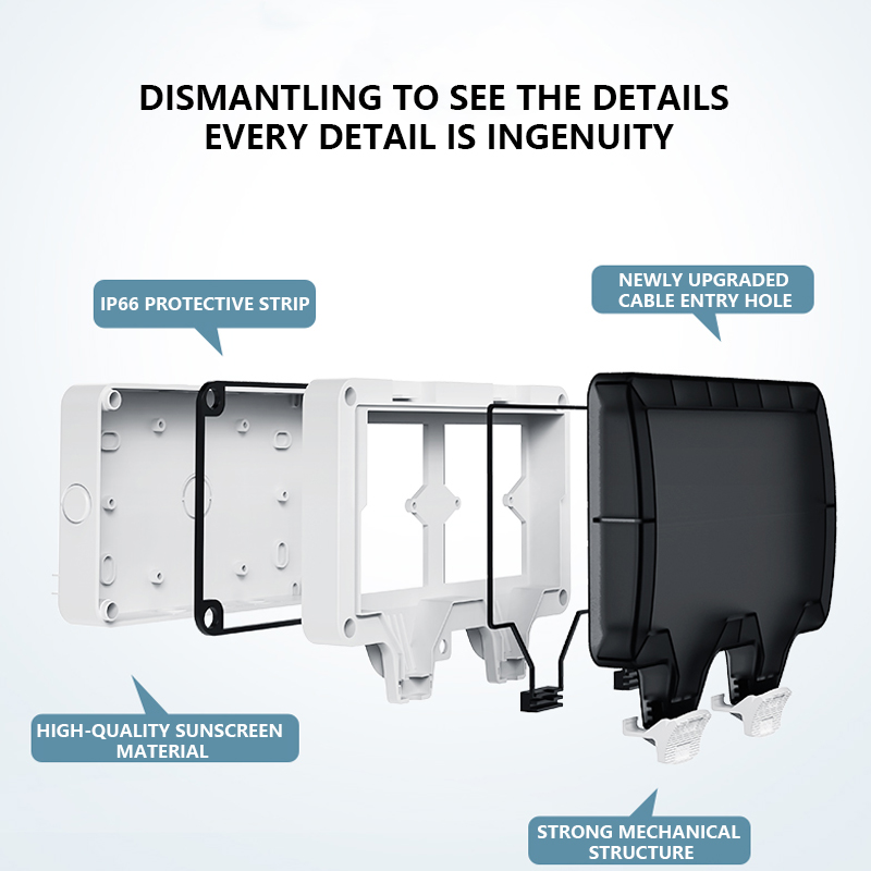 Tomadas elétricas de parede Av - Outdoor Power Point Cover avaliação e preço