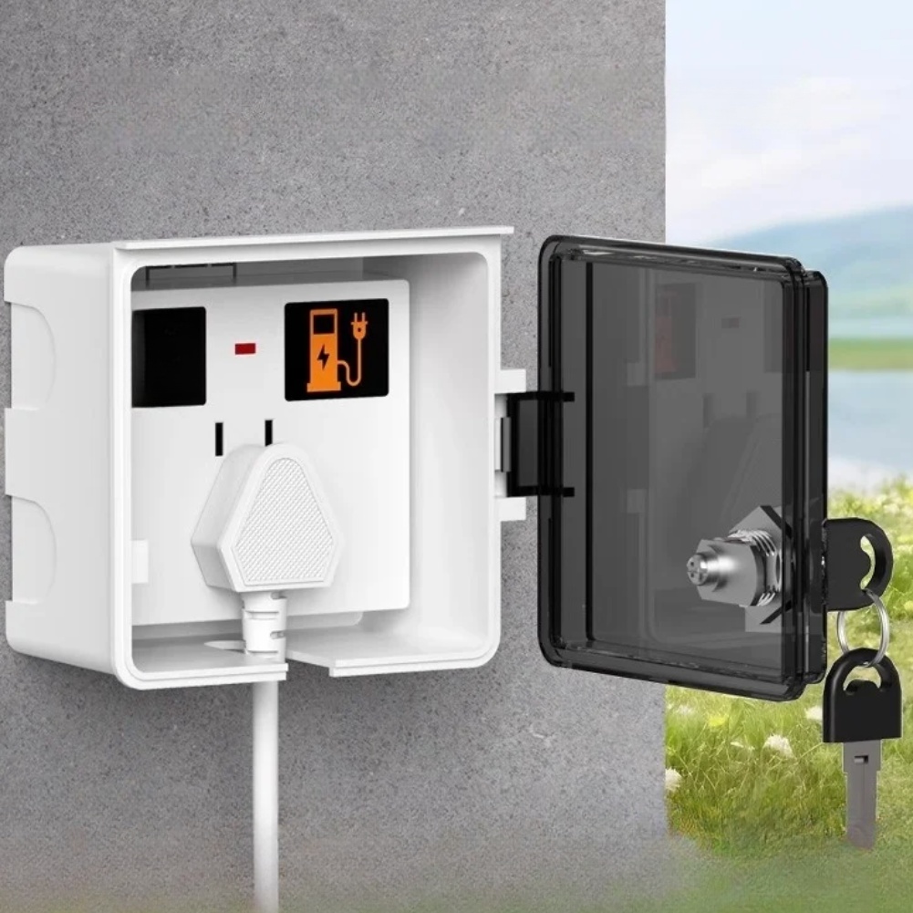1 Peça Caixa de Proteção Tipo  - Outdoor Power Point Cover avaliação e preço