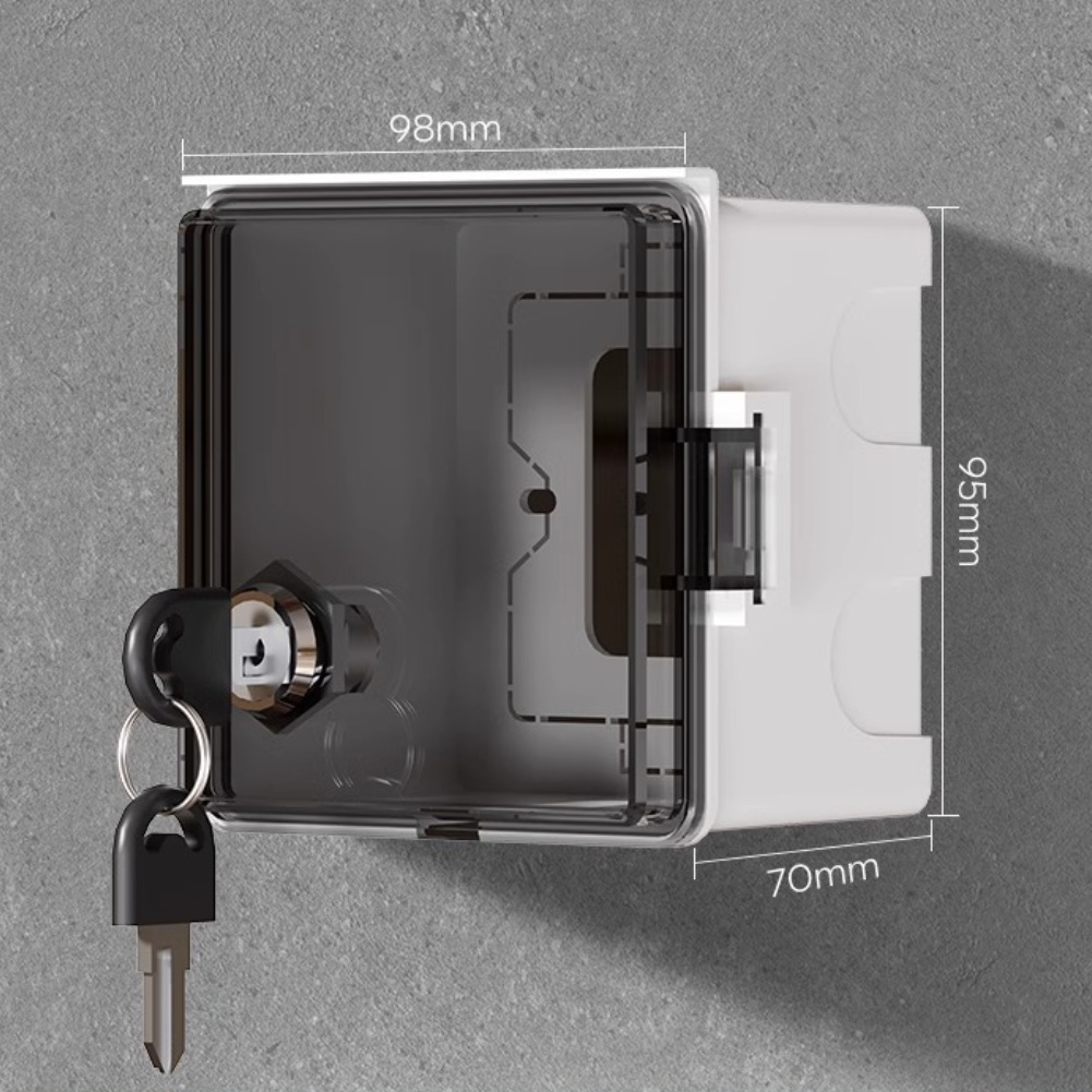 1 Peça Caixa de Proteção Tipo  - Outdoor Power Point Cover avaliação e preço