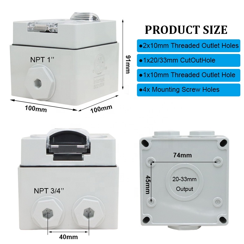 50 ampères gerador rv caixa de - Power Switch Outdoor avaliação e preço