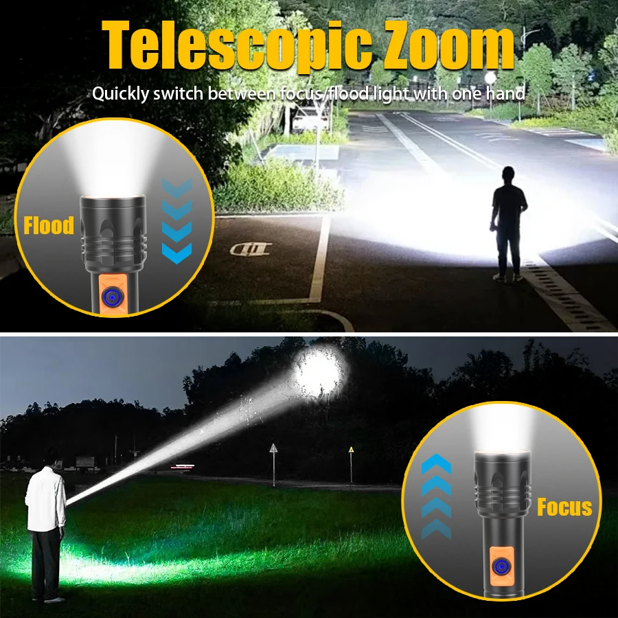 Lanterna led de alta potência, - Outdoor Power Usb avaliação e preço