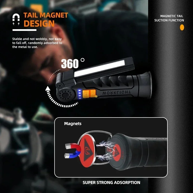 Lanterna led cob portátil usb  - Outdoor Power Usb avaliação e preço