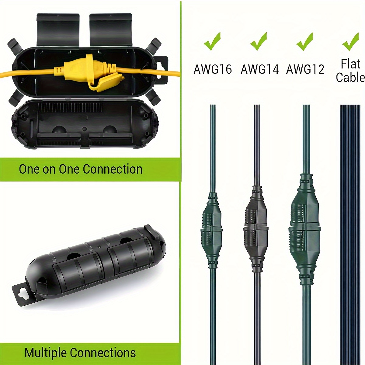 Cabo de extensão plug conexão  - Outdoor Power Point Cover avaliação e preço