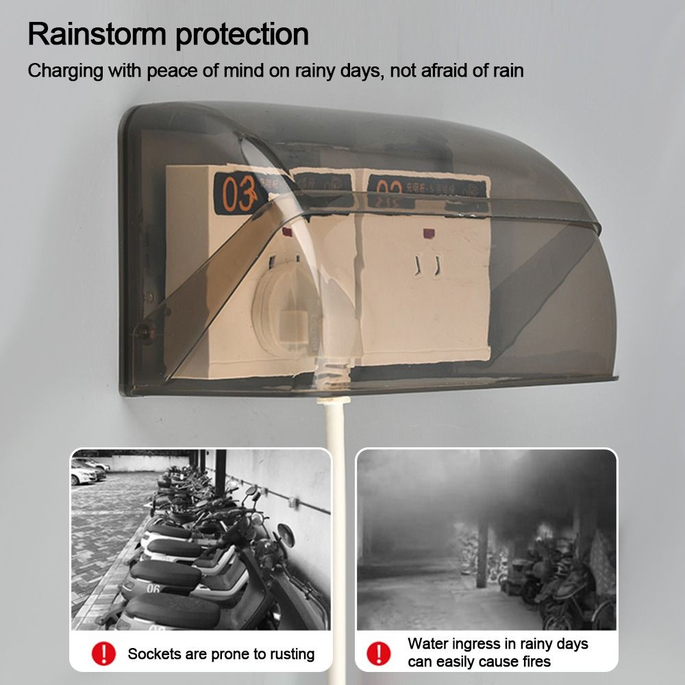 1 pçs tomada ao ar livre caixa - Outdoor Power Point Cover avaliação e preço