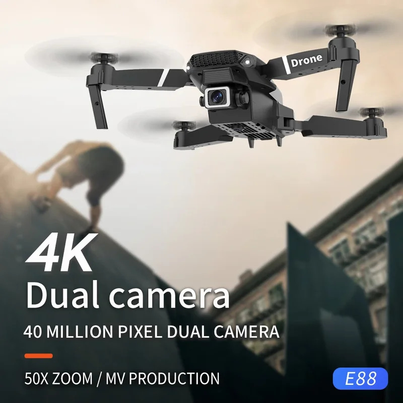 E88 probigent dobrável drone s - Power Switch Outdoor avaliação e preço