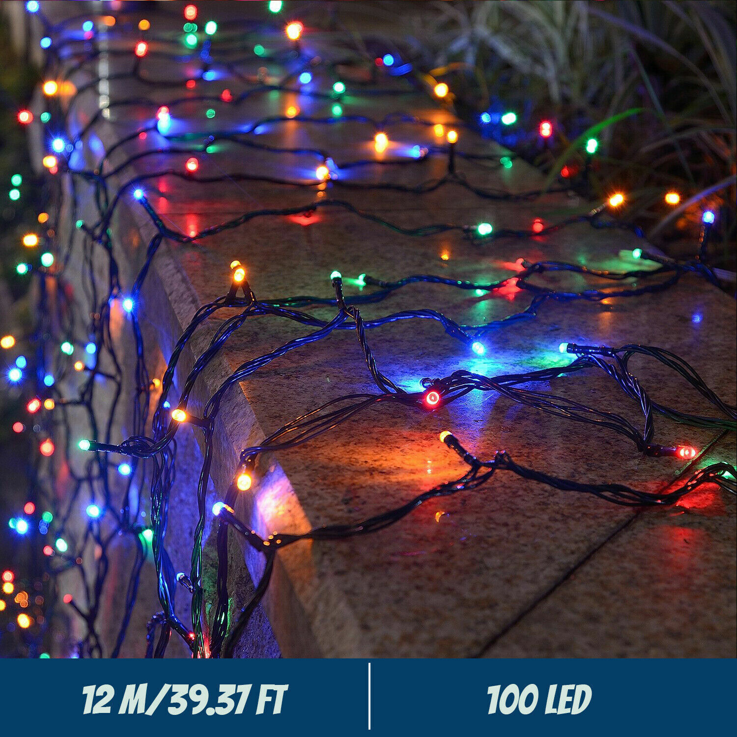 Luzes de corda solares LED 300 - Outdoor Power For Xmas Lights avaliação e preço