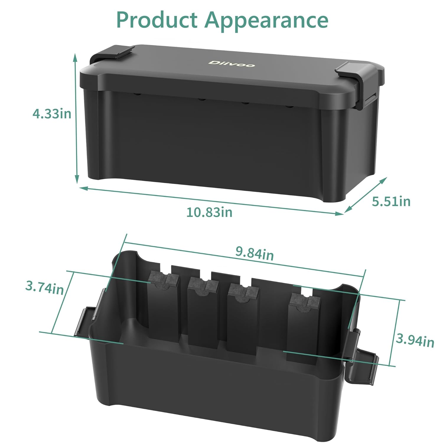 Diivoo caixa elétrica externa  - Outdoor Power Board Box avaliação e preço