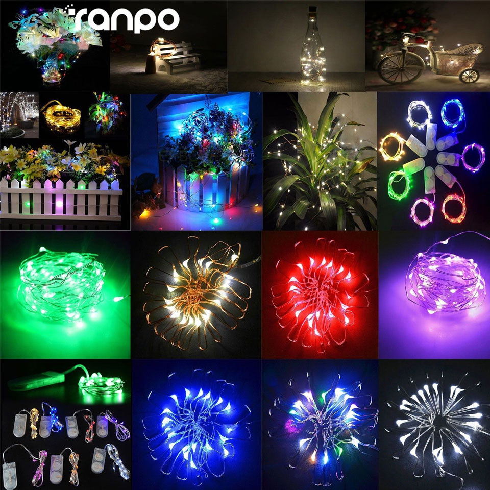 1m 2m 3m Led Cobre Fairy Strin - Outdoor Power For Xmas Lights avaliação e preço
