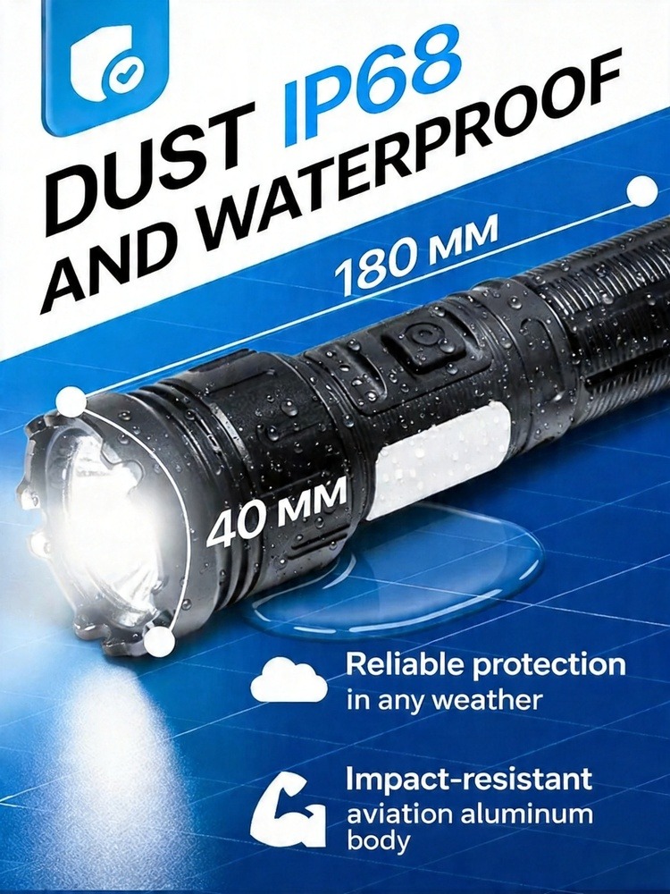 Lanterna Portátil a Laser Reca - Outdoor Power Usb avaliação e preço