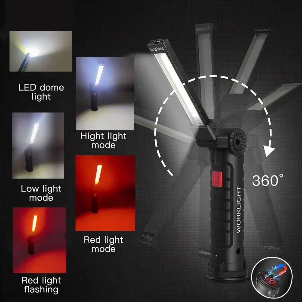 Lanterna LED COB Lâmpada de in - Outdoor Power Usb avaliação e preço
