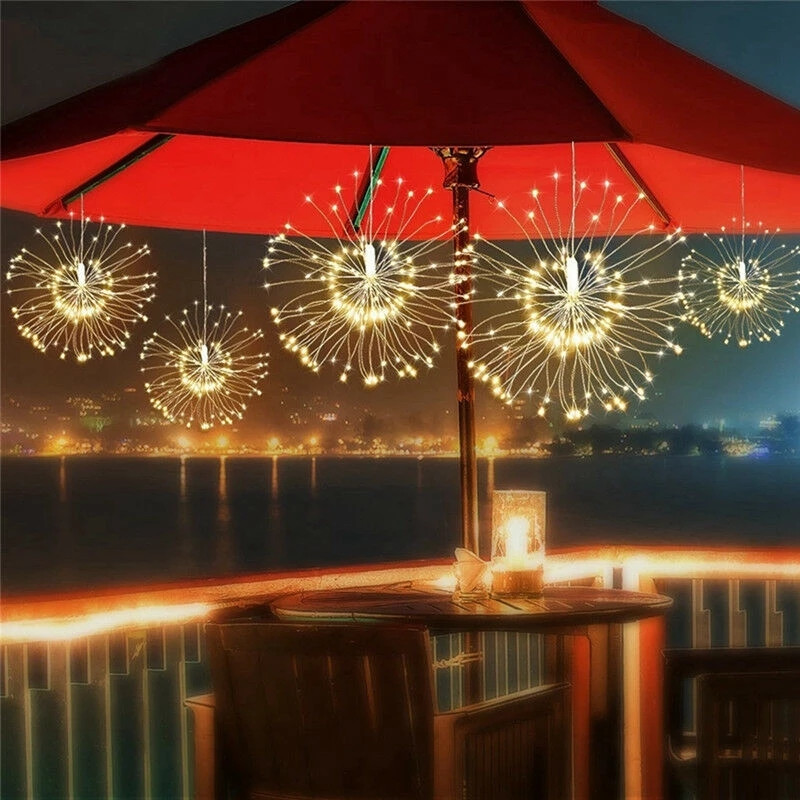 120led 200 led solar lâmpada s - Outdoor Power For Xmas Lights avaliação e preço
