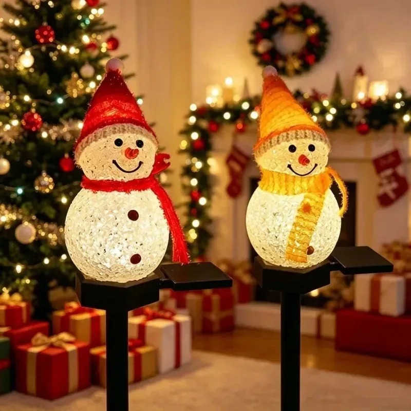 Luzes LED de Boneco de Neve co - Outdoor Power For Xmas Lights avaliação e preço