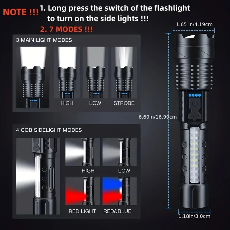 Lanterna LED Poderosa com Disp - Outdoor Power Usb avaliação e preço