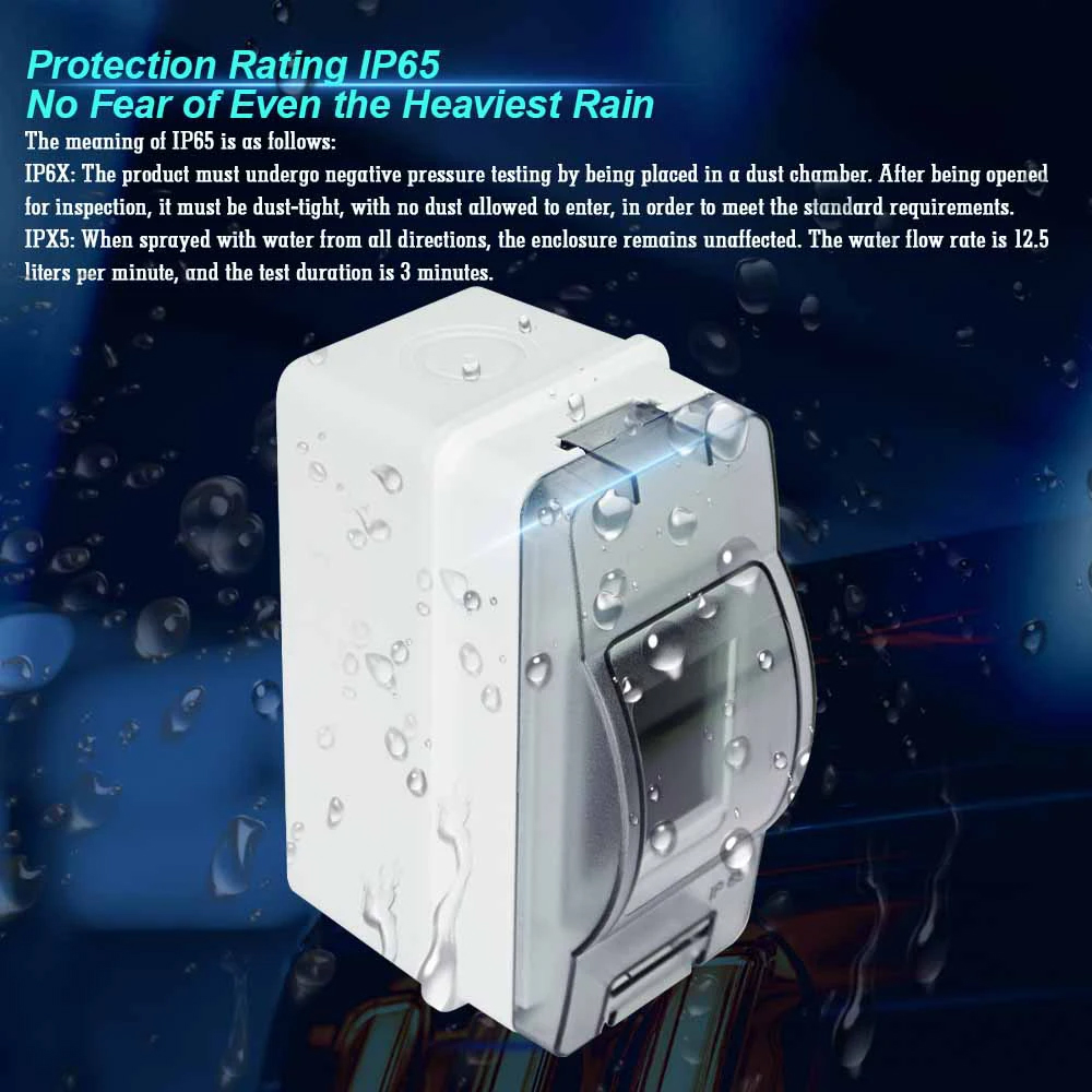 HT-2 ip65 à prova dip65 água d - Outdoor Power Board Box avaliação e preço